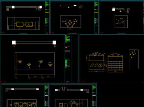 全套精品幼兒園早教中心CAD施工圖與平面設計圖資源分享