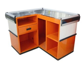 重慶辦公用品廠家直銷 優(yōu)質(zhì)木制收銀臺(tái)，滿足超市便利店文具店多樣化需求